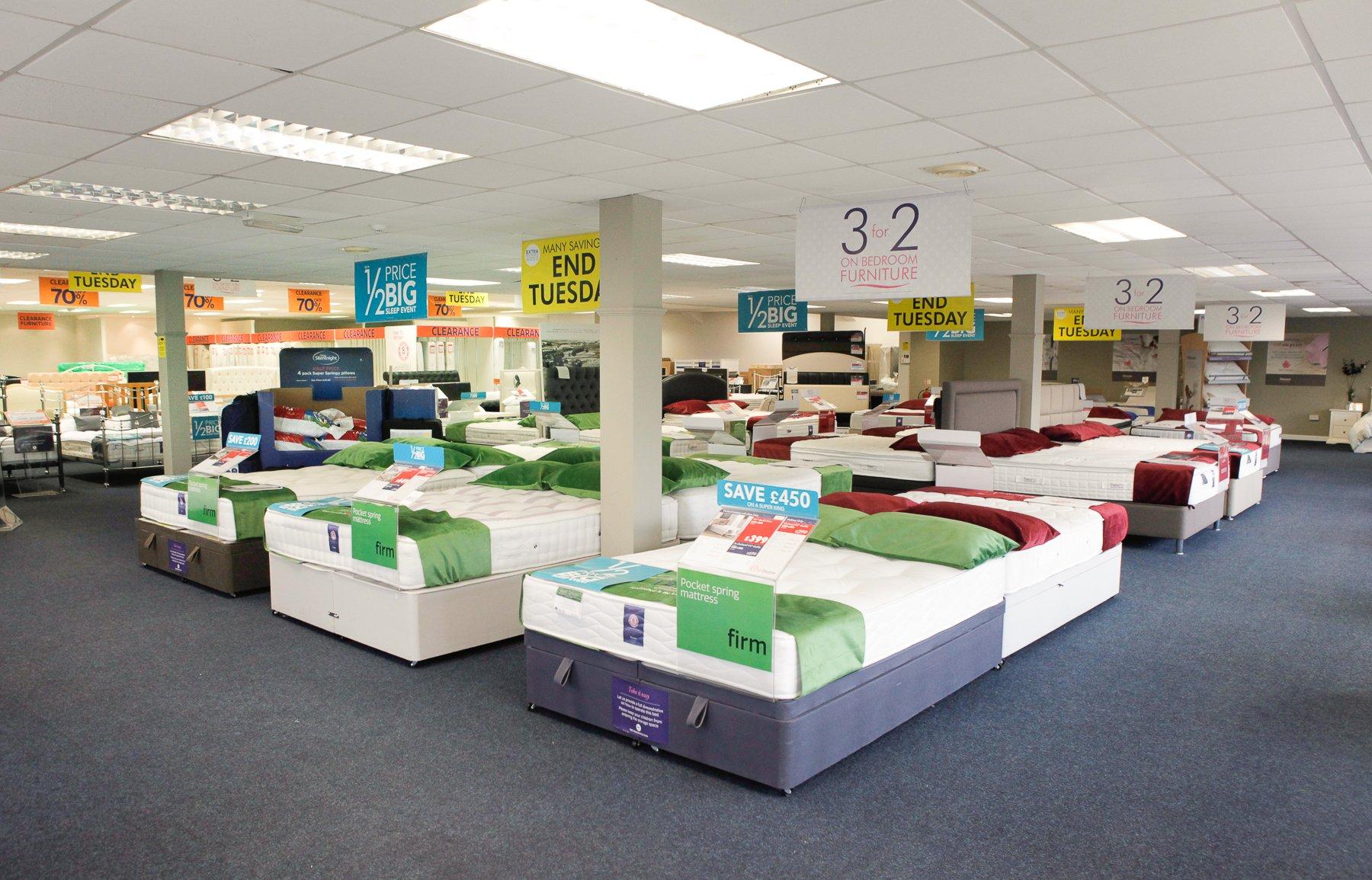 Dreams Store in Cardiff Penarth Road Beds, Mattresses & Furniture